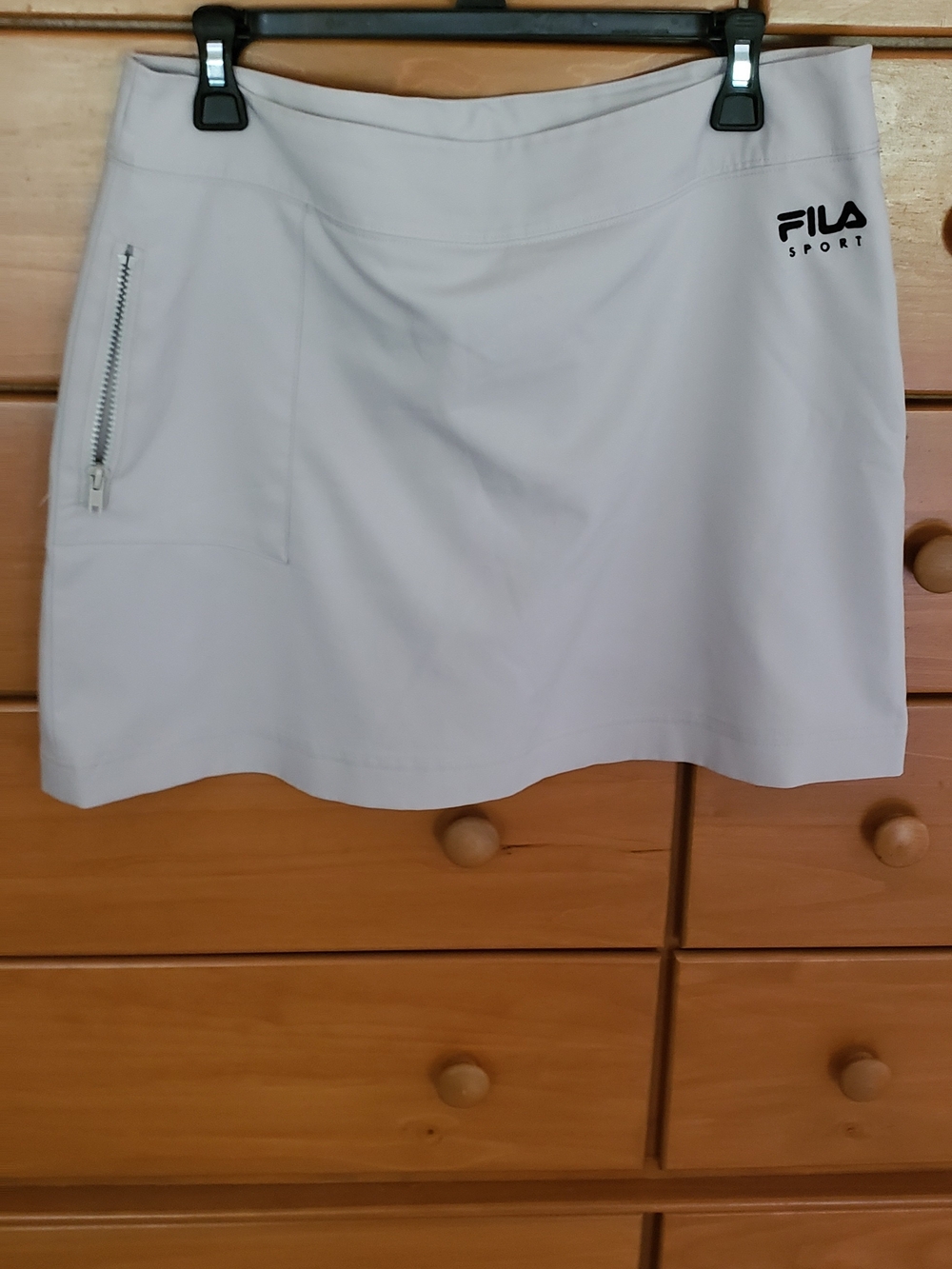 FILA Sport Golf Skort in Light Taupe